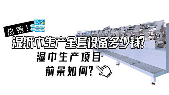 湿纸巾生产全套设备多少钱？湿巾生产项目前景如何？