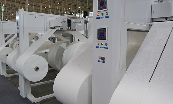 浙江嘉兴 卫生用品16道湿巾生产线