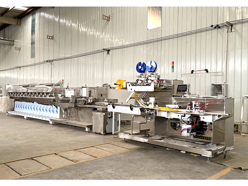 全自动12道湿巾机